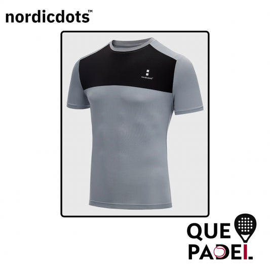 Nordicdots Performance Tee Gray Black