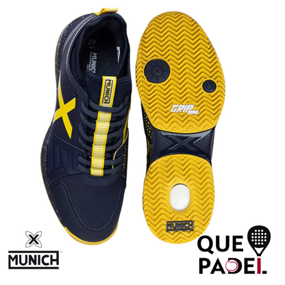 Tenis Munich Oxygen Azul/Amarillo