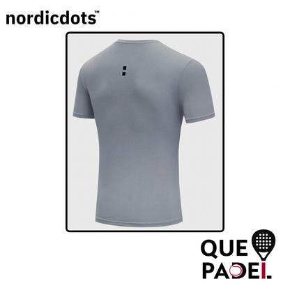 Nordicdots Performance Tee Gray Black