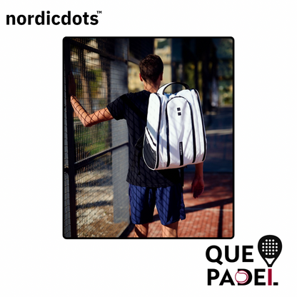 Nordicdots Pro Padel Bag - White