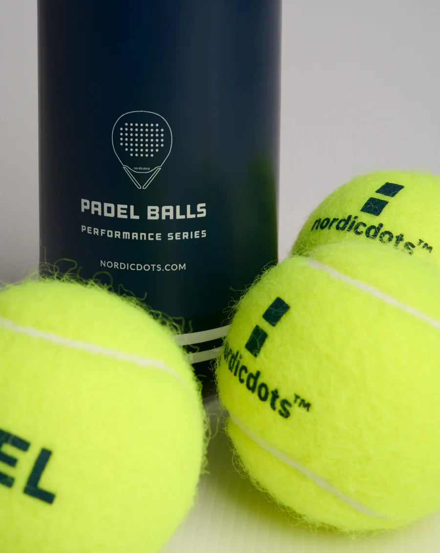 Nordicdots Performance Padel Balls (4 Pack)